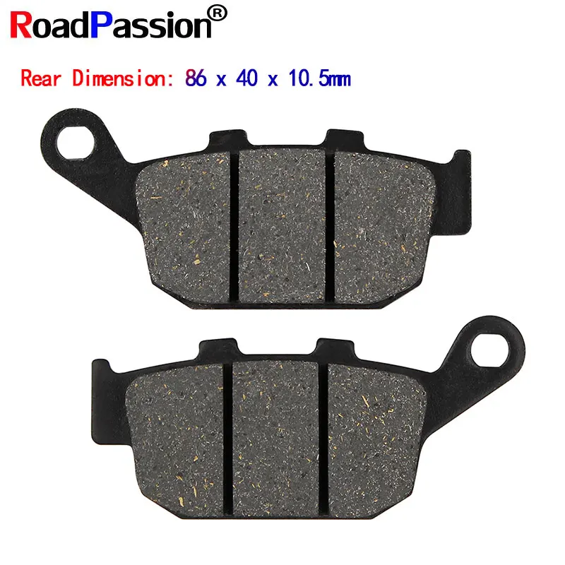 Motorcycle Parts Rear Brake Pads Disks For HONDA CB250FT CB400SF CB500FA XA CBR250RH RJ CBR400RRJ RRL CBR500RA FES125 FES250Y