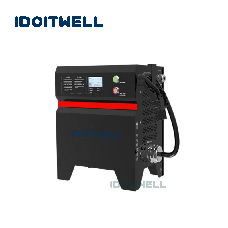 مخصص التلقائي 36 فولت 48 فولت 200A 60 فولت 84 فولت 120A 96 فولت 80A شاحن بطارية عالية الطاقة PFC شاحن يمكن حافلة التحكم في البطارية حزمة شاحن