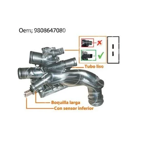 

THERMOSTAT 207-208-308-3008-5008-RCZ-C4-DS3-DS4-DS5-C4 PIC 1.6THP 465367882