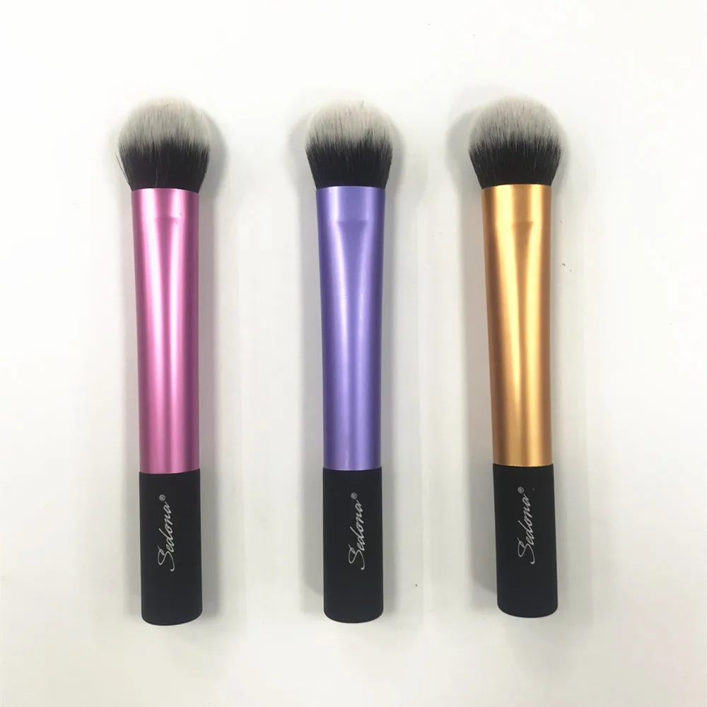 Single Pink Super Soft Taklon Hair Makeup Brush