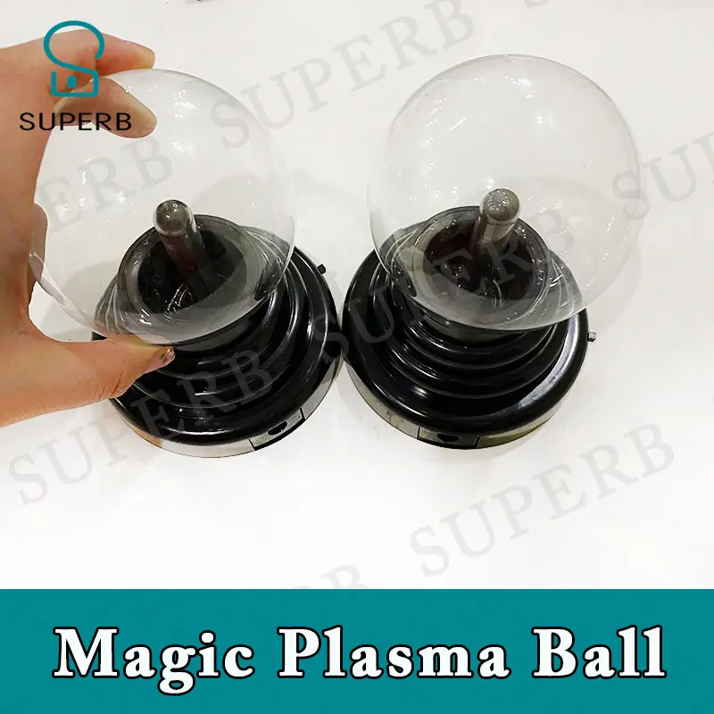 game props for escape room  magic plasma  ball mysterious puzzle for chamber room touching ball