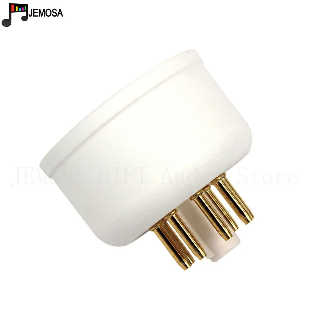 2 قطعة أنبوب سيراميك المقبس 8 دبابيس أنبوب قاعدة السيراميك المقبس EL12 AZ1 AZ11 AZ12 EF12 EZ12 فراغ أنبوب أنبوب الكترون شحن مجاني