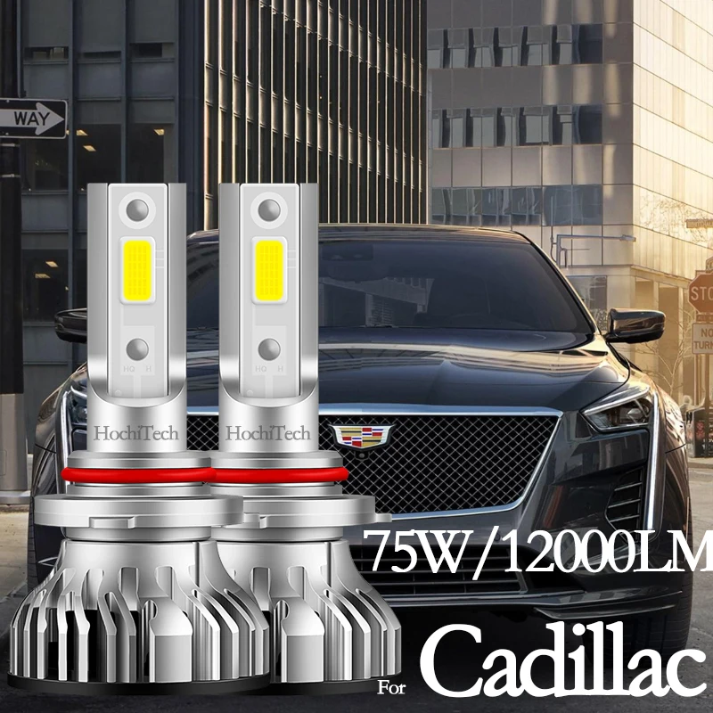Для Cadillac Deville Catera Escalade SRX BLS DTS CTS ATS XTS Лампы дальнего света ближнего света Светодиодные противотуманные фары H1 H7 H11