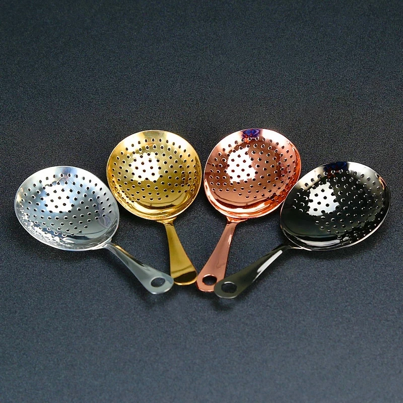 

304 Stainless Steel Cocktail Strainer, Julep Strainer, Bartender Cocktail Shaker, Wine Ice Strainer, Mixed Barware