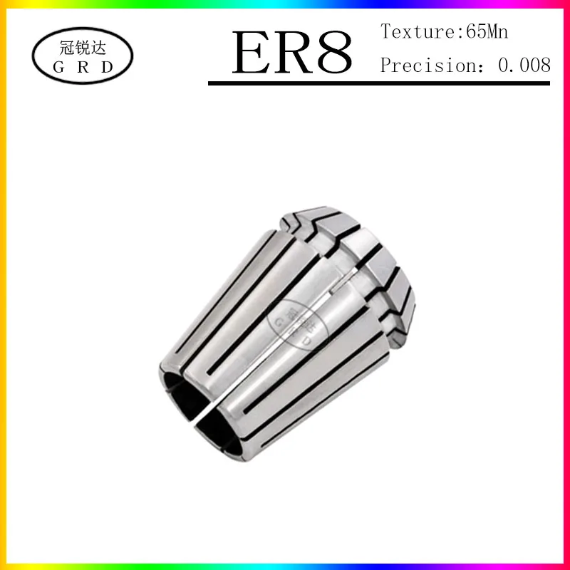 Imagem -06 - Pinça Mandril Er8 Conjunto de Pinça Torno Cnc Fresagem Mandril mm mm mm mm mm 3.175 mm mm aa up Máquina Gravura er Mola Mandril Er8