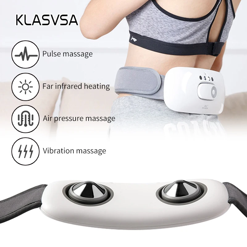 

Electric Smart Waist Massager EMS Air Pressure Vibration Heating Relieve Waist Fatigue Massage Relaxation