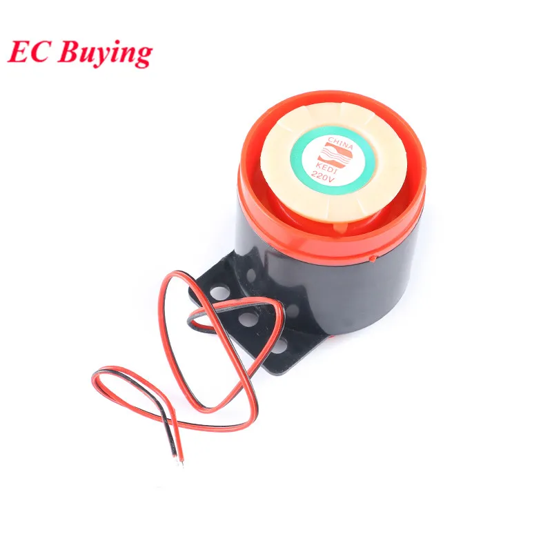 SFB-55 High Decibel Active Buzzer Alarm Speaker 12V 24V 220V SFB55 DC6-12V Buzzes Diy Electronic For Arduino 55X55MM SHD4216