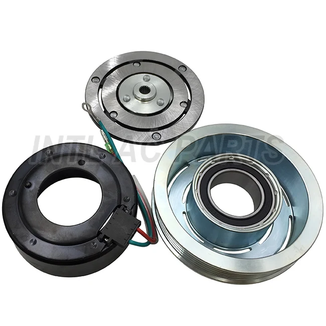 aircon clutch assy TRSE09/ TRSE07 for Honda Jazz air ac compressor magnetic clutch assembly PV5 5pk pulley 3416