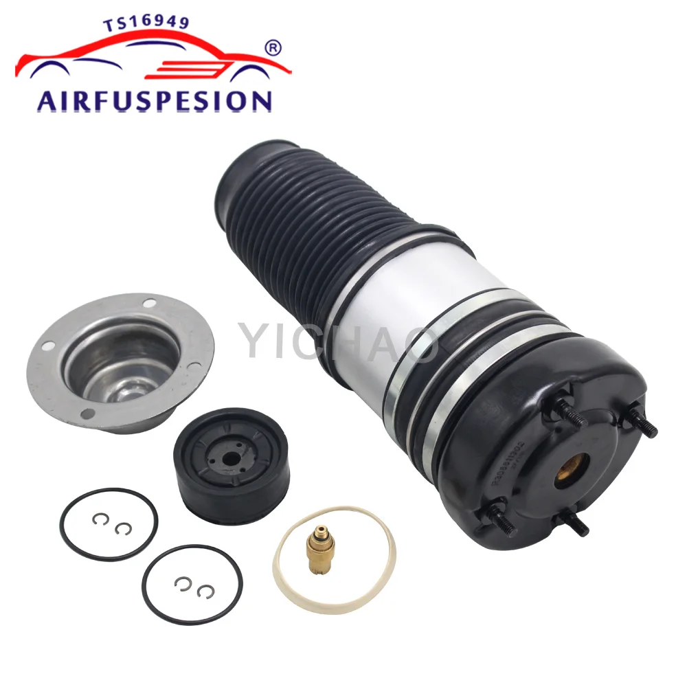 2PCS Front NEW Air Suspension Shock Spring Bag For Audi A6 C6 4F Allroad Quattro 4F0616039T 4F0616040T 2005-2011