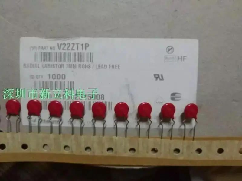 50ชิ้น/ล็อต V22ZT1P 22V 7มม.WIMA MKS4 0.1UF 100V P7.5MM 100NF 104 S20K625 B72220S621K101 100% ใหม่ original จัดส่งฟรี