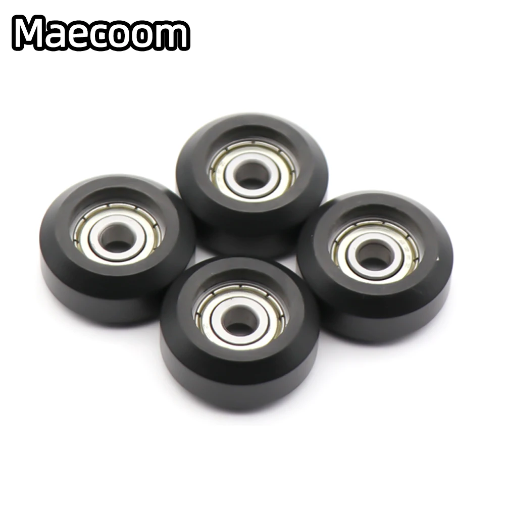 12/24 pcs CNC  Wheel 3d printer parts Plastic with Bearing Idler Pulley Gear Perlin Wheel ender 3 Printer kits