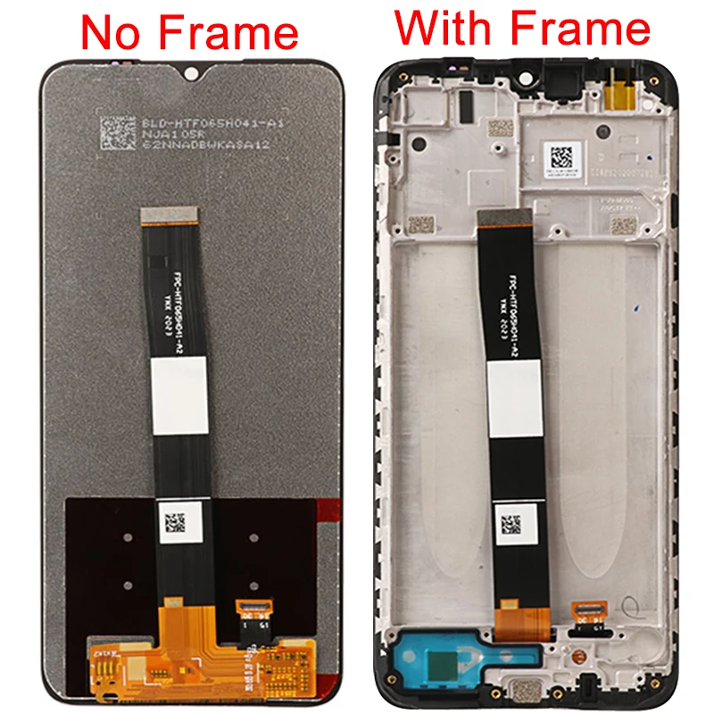 Redmi 9C LCD For Xiaomi Redmi 9A Display With Frame 9A 2020 M2006C3LG LCD Display Touch Screen Digitizer Panel Parts