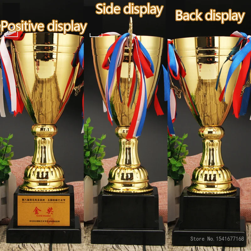 Personalized Custom Trophy, Creative, Universal, Metal, Uncovered Games, Basketball, Football, Souvenir, Home Decoration