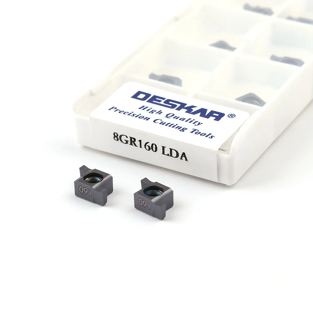 DESKAR100 % originale 6GR 7GR 8GR 9GR scanalatura interna inserto per tornitura in metallo duro 100/150/200/250/300 utensile per tornitura scanalato