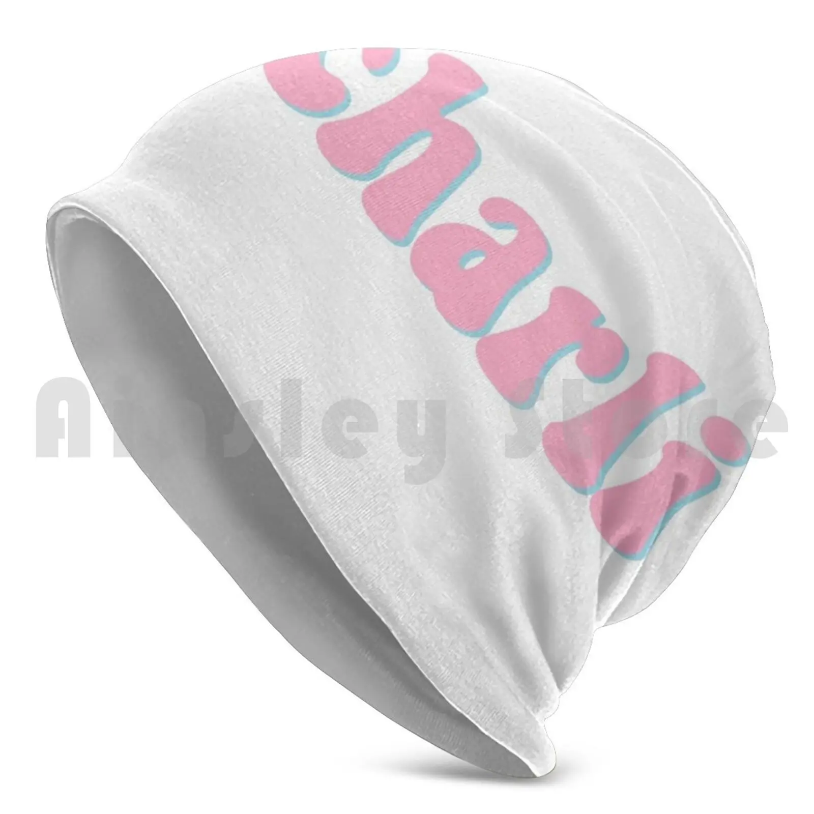 Charli Beanies Pullover Cap Comfortable Charli Charli Xcx Charli Damelio Pink Blue Text Name