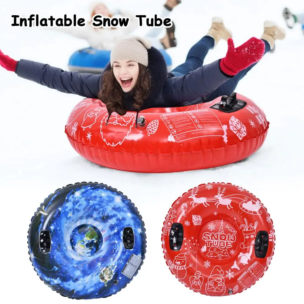 Tube à neige gonflable de 120cm pour enfant et adulte, jouet de piscine amusant et Durable, 47 pouces