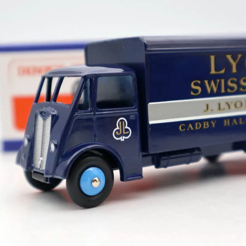 Atlas Dinky 514 Supertoys GUY Van LYONS SWISS ROLLS Truck Blue Diecast Models Car Collection Auto gift