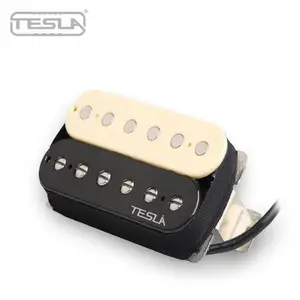 Tesla PLASMA-3 Humbucker Alnico Pickups, Black Color Dual Coil Wax Potted  Guitar Pickup, Neck or Bridge Position Pickup - AliExpress