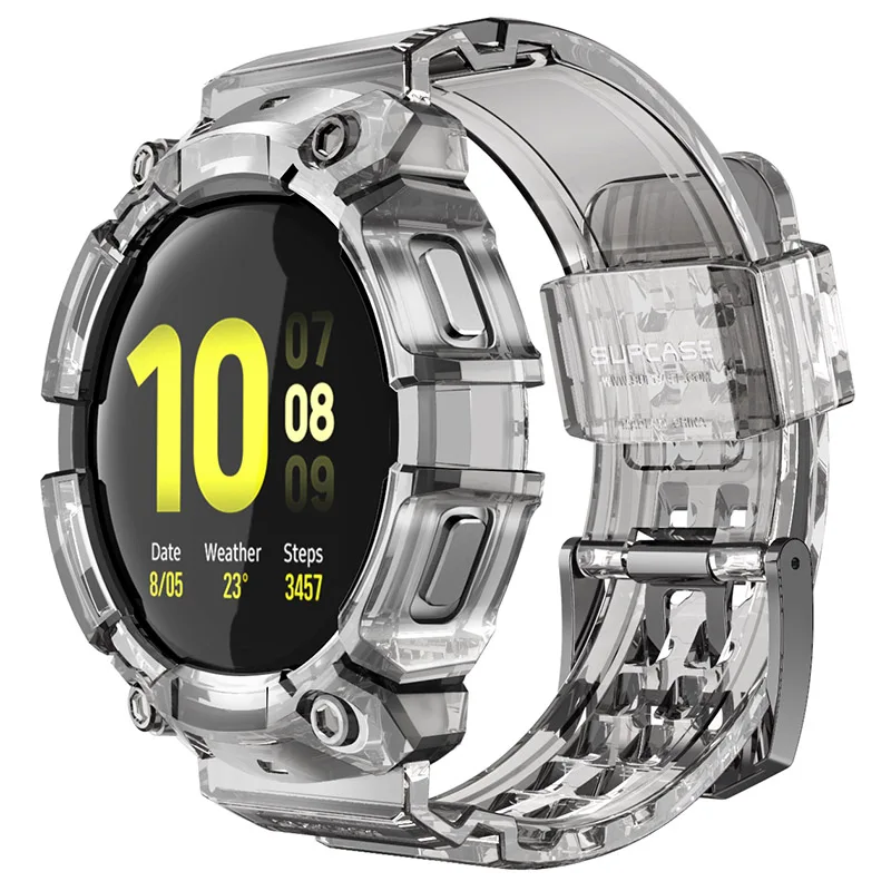 For Samsung Galaxy Watch 4 Case (44mm) SUPCASE UB Pro Rugged Protective Cover with Strap Watch Bands For Galaxy Watch 4