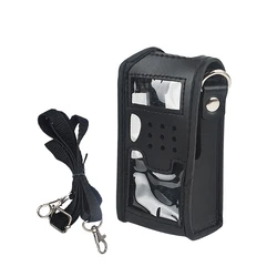 Baofeng-accesorios para walkie talkies, Funda de cuero suave, soporte de transporte para radio, UV-5R ,UV-5RB