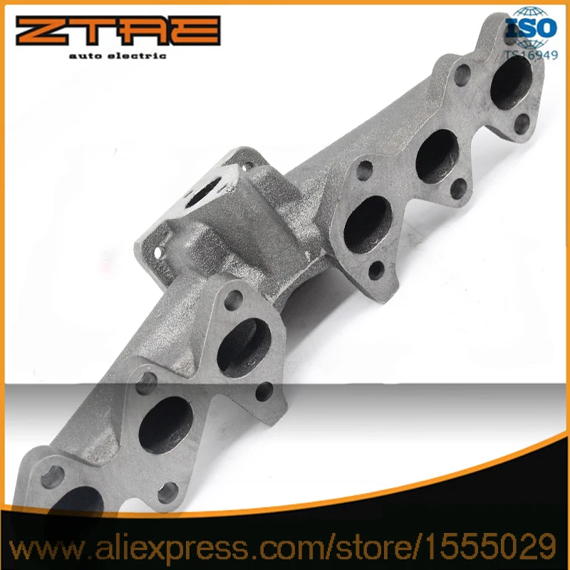 Cast Exhaust Manifold For 1993-1998 Toyota Supra MK4 2JZGTE 2JZ-GTE 2JZ T4 Flange Cast Iron Turbo Manifold For Lexus IS300