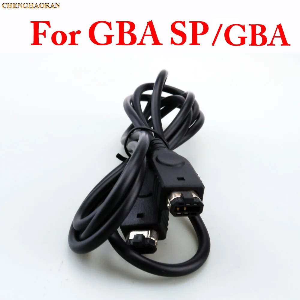 ChengHaoRan 50pcs 1.2M Black 2 Player for GBA GBASP Link Cable Cord For Nintendo GameBoy Advance SP GBC