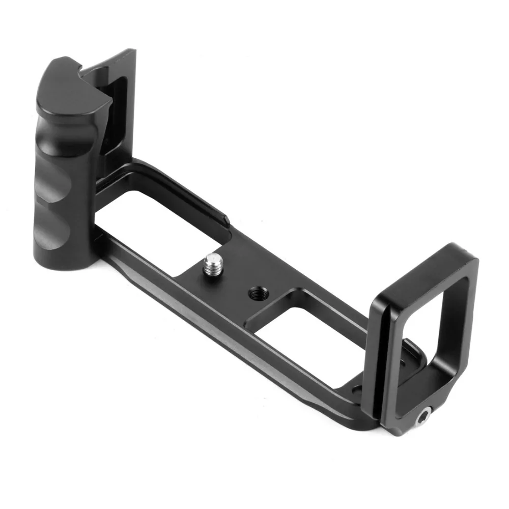 GloryStar Fits for Fujifilm Fuji X-E1 X-E2 Mirrorless Camera Tripod Head Quick Release Plate Hand Grip CNC Metal LB-XE1