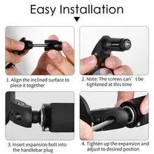 360° adjustable bike rearview mirror #5