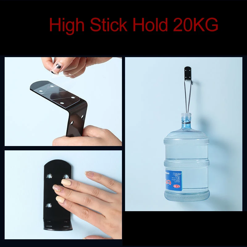 20PCS 6*6cm Nano Double High Stick Transparent Sided Tape Adhesive Strong NoTrace Wall Stickers