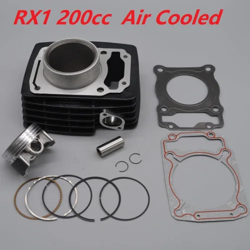 Imagen 1 del producto Para ciclón zongshen rx1 zs200-76 zs200-51 200cc motor árbol de levas brazo oscilante bloque de cilindros junta de pistón rx1 motocicleta