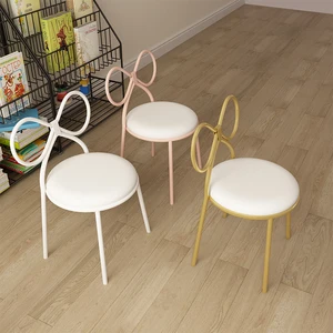 Children's Study Chair Dining Chair Student's Chair Home Backrest Desk Writing Chair Children's Study Cute Small Stool