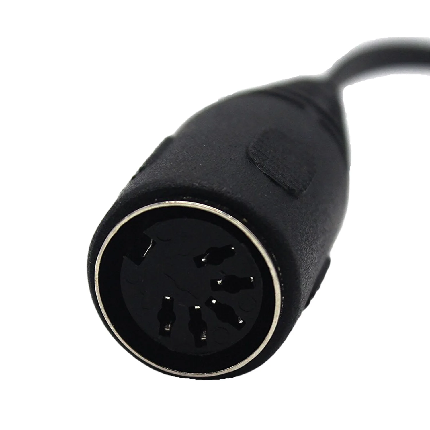 Câble adaptateur Audio, 150CM, 1.5m, 5 broches Din vers 2x RCA, prise Phono mâle, 1 pièce