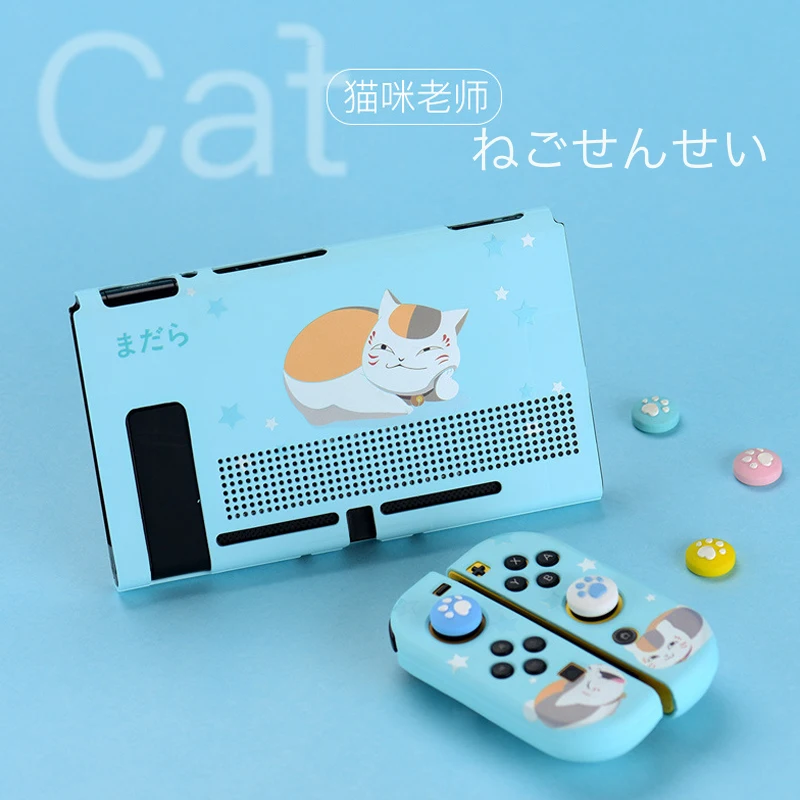 สำหรับ Nintendo Switch Case การ์ตูนน่ารักฝาครอบแยกเปลือก Joy-Con Controller TPU PC Protector NS อุปกรณ์เสริม