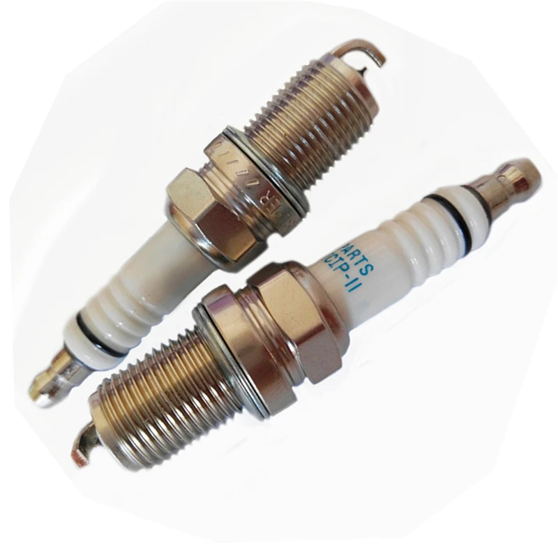 Car Iridium Alloy Spark Plug Iridium Glow Plugs Candles Ignition For Chery QQ3 1.0L 1.1L CAC-SQR472 Engine