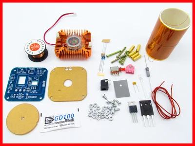 Music Tesla Coil DIY Kit ZVS Science and Technology Physical Electronic Production MINI Tesla DIY Parts