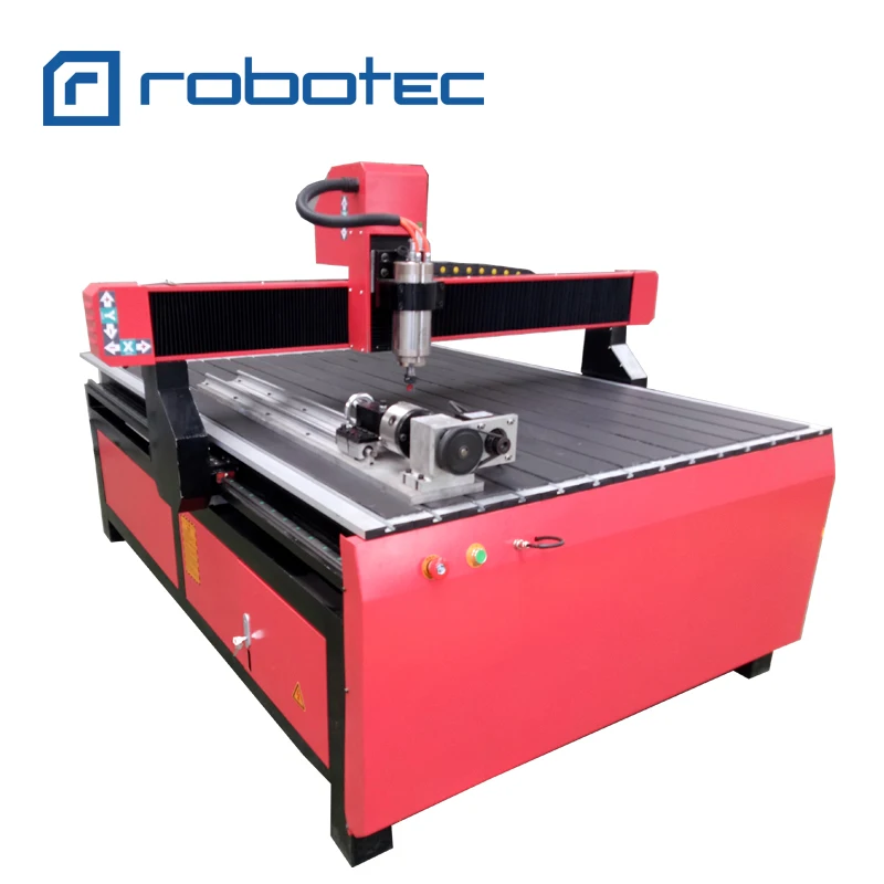 Small work size 1218 water cooling spindle mini 3d cnc milling machine for wood cnc router 1224 cnc machine price