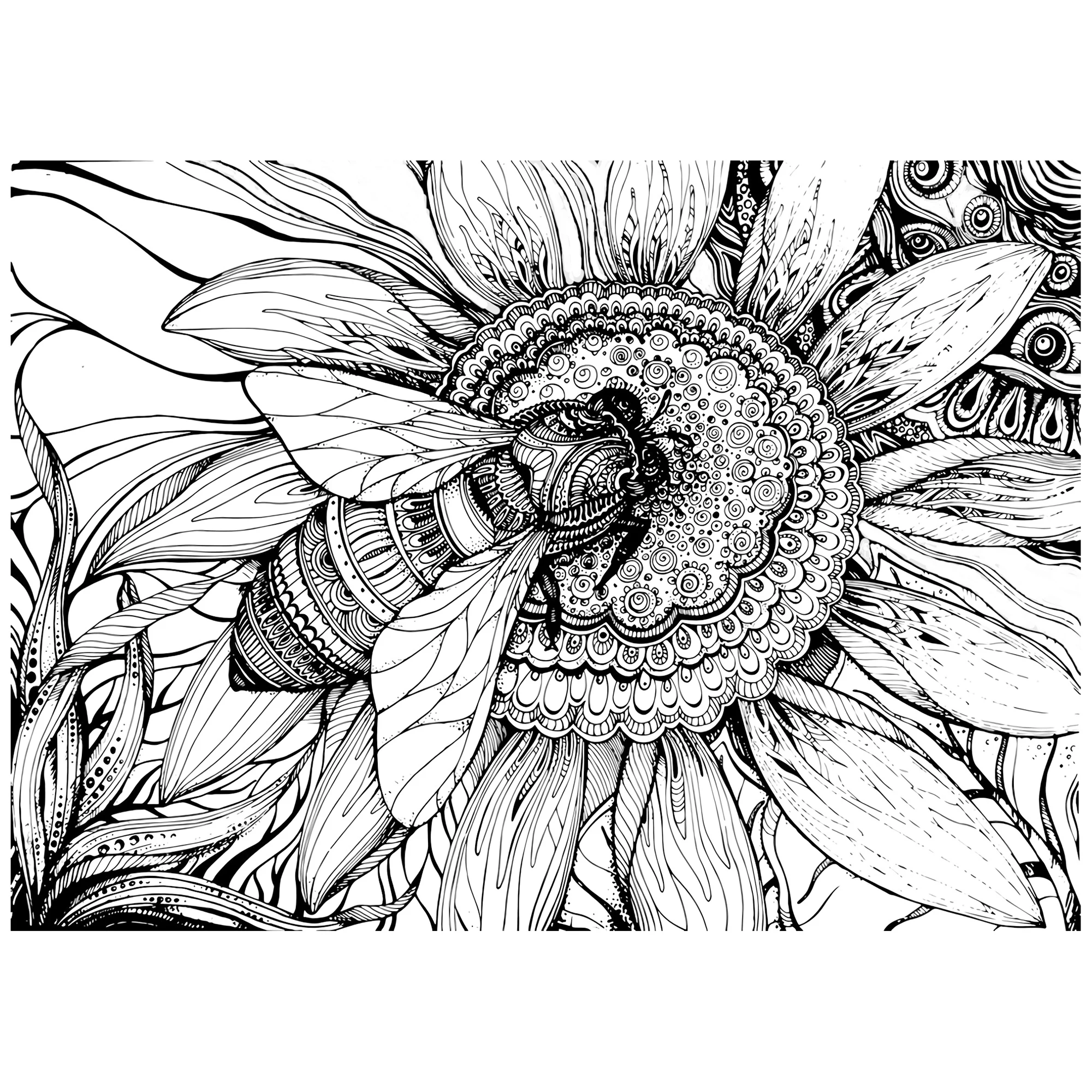 

Bee Picking Nectar Clear Stamps For DIY Scrapbooking Card Making Album Decorative Silicone Seal Craft