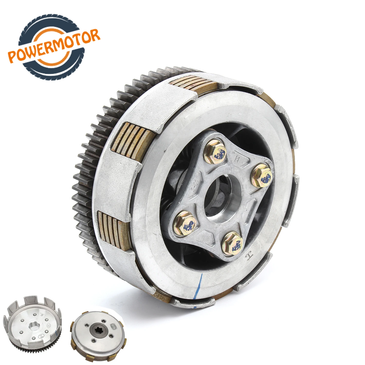 

140cc Clutch Engine High Performance Clutch Motocross Fits For Yinxiang YX140cc Foot Start Engine Motorcycle Kart LH-119