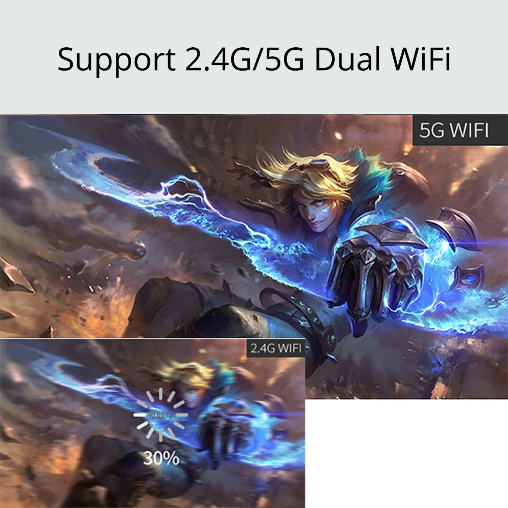 Licht Eenhoorn Mirascreen D7 1080P 2.4G / 5G Draadloze Weergave Ontvanger Tv Dongle Miracast Airplay Dlna Mirroring hdtv Chrome Gegoten