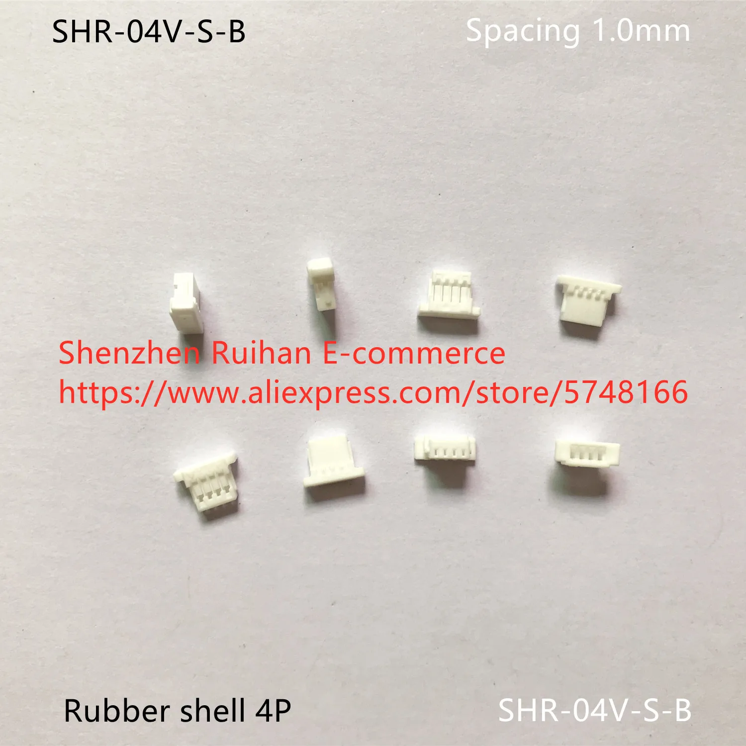 Conector de borracha 4p, conector de tomada 100% mm original