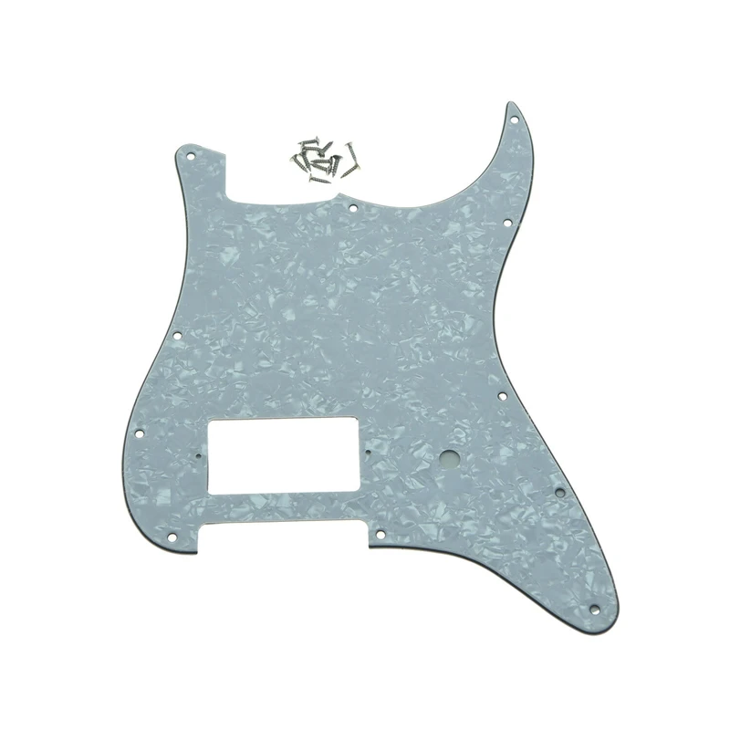 Ohello Aged White Humbucker Guitar Pickguard for Strat ST Scratch Plate for Fender Delonge for Stratocaster Guitar Accessories