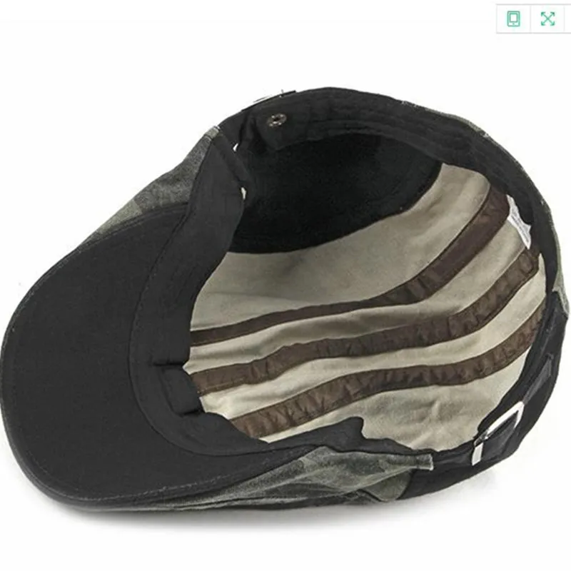 2020 Spring Summer Newsboy Caps Men Camouflage Cotton Flat Peaked women Painter Beret Hats 20