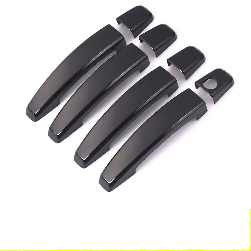 For Opel Mokka Mokka X 2012 2013 2014 2015 2016 2017 Vauxhall Chrome Gloss Black Car Door Handle Cover Trim Styling Accessories