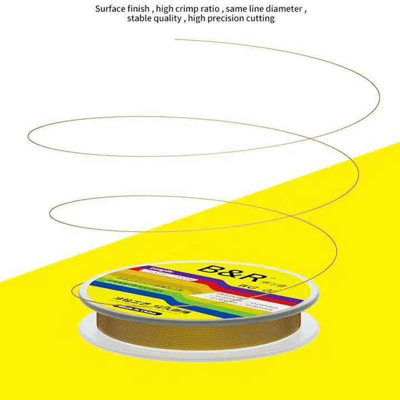 New cold drawn durable special gold wire high hardness cutting line LCD/OLED screen separation diamond wire mobile phone repair