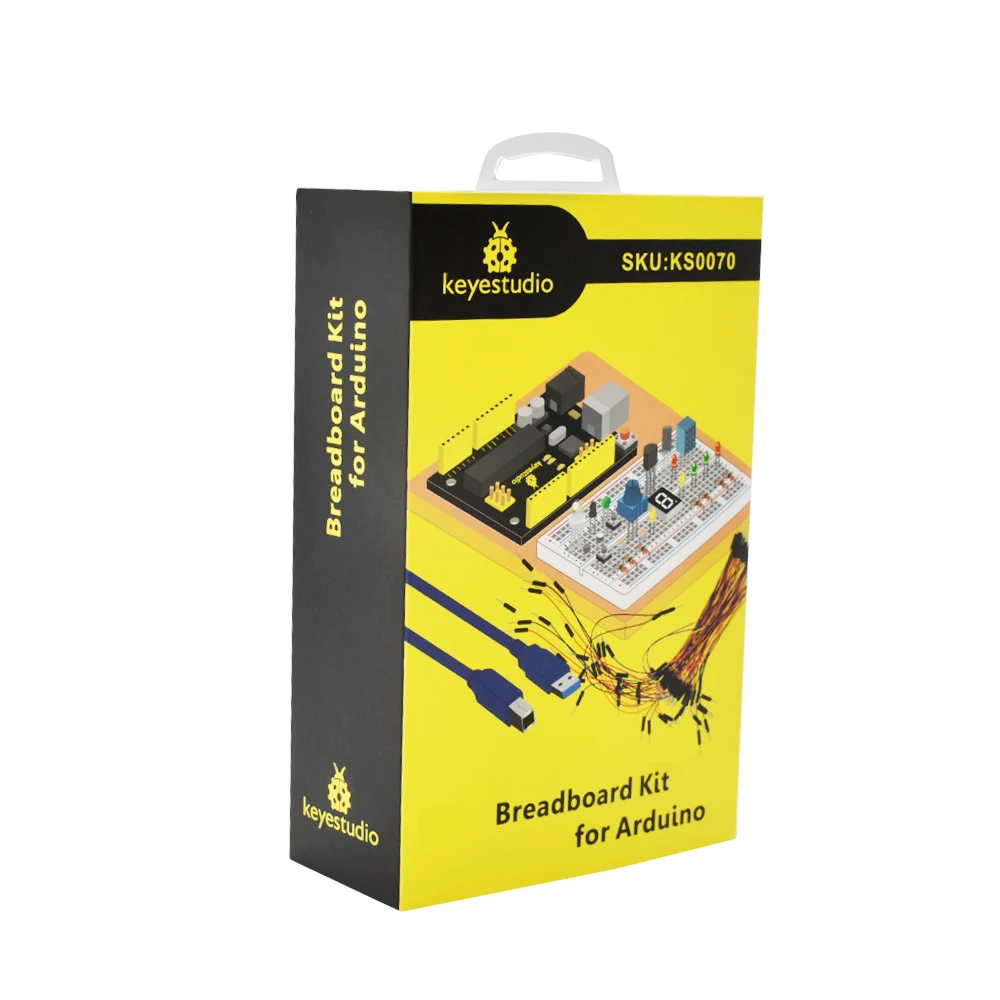 مجموعة اللوح Keyestudio UNO R3 لمشروع تعليم Arduino يعتمد على لوحة تطوير UNO R3 لمجموعة تعلم Arduino