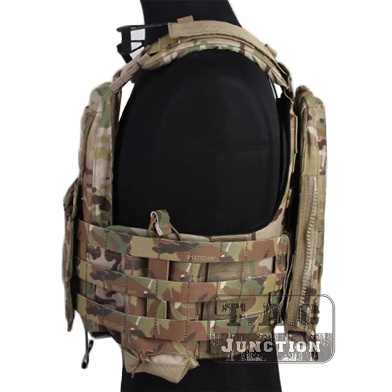 Emerson CP Style NCPC Hunting Tactical Vest Emersongear Adjustable MOLLE Body Armor Airsoft Combat Cherry Plate Carrier CS Swat