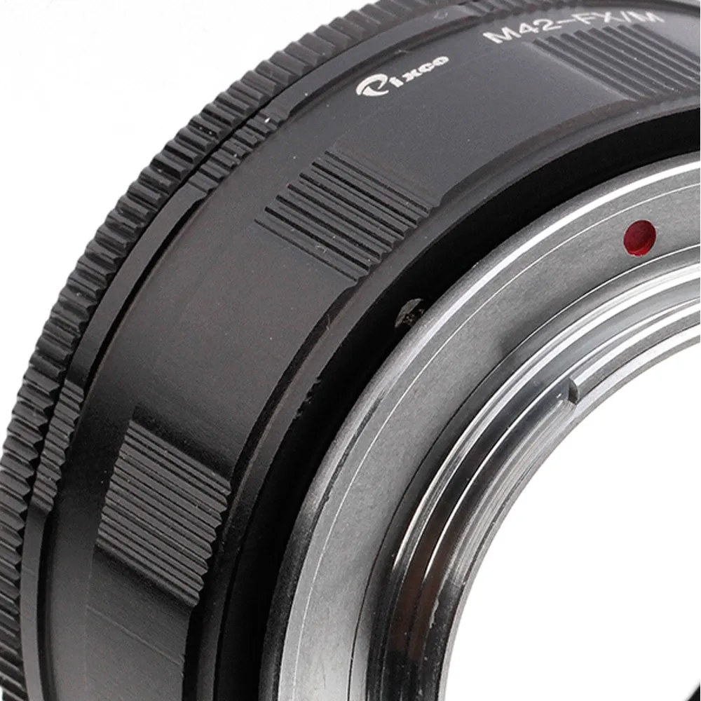 Pixco Adjustable Macro to Infinity Lens Adapter Suit For M42 Mount to Fujifilm X X-A5 X-A20 X-A10 X-A3 X-A2 X-A1 X-T2 Camera