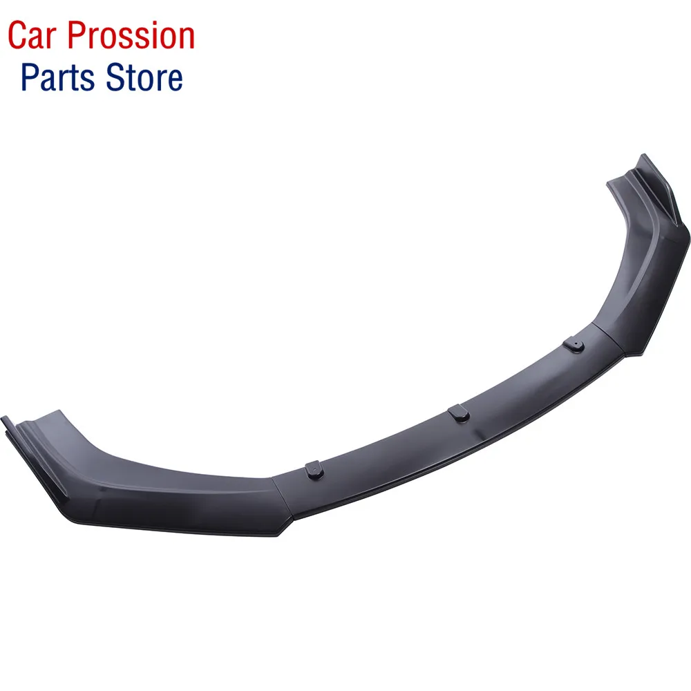 Universal 1.71m Car Black Front Bumber Lip Spoiler Disffuser Splitter Protector for Mazda 3 for Peugeot 206 for BMW for Audi