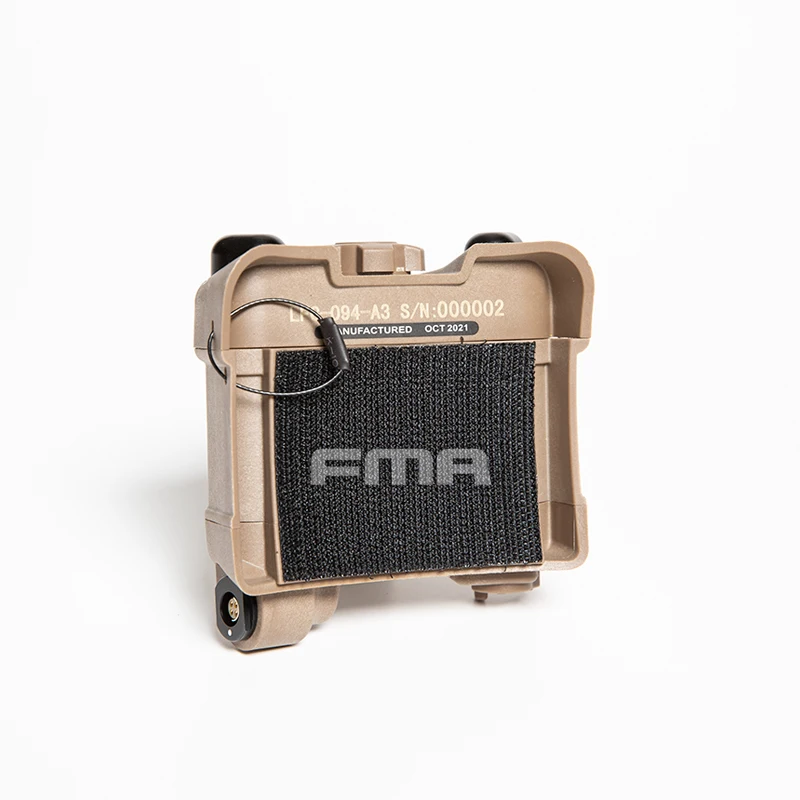 FMA Taktischer Helm NVG IR Infrarot-Stroboskop Funktionsfähiges PVS31 IR-Batteriegehäuse mit Standard-Kopfkabel / L-Typ-Kopfkabel – Detail 9