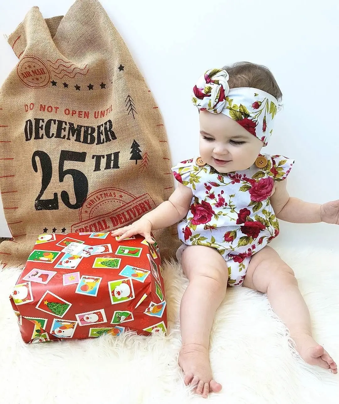 Pelele Floral para niñas pequeñas, conjunto de ropa para recién nacidos, mono + diadema, 0 a 24 meses de edad, gran oferta, 2 uds.